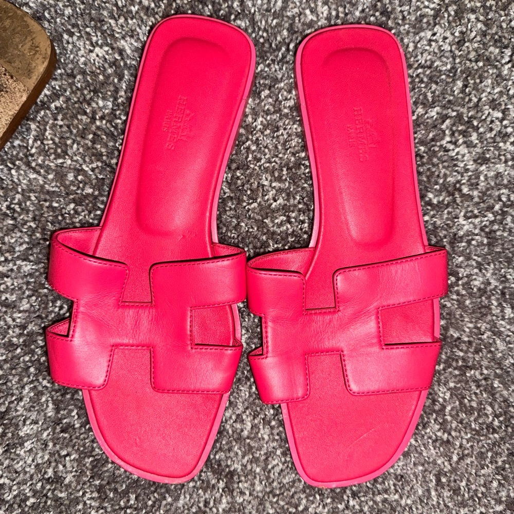 Pink Women's Slide Sandals